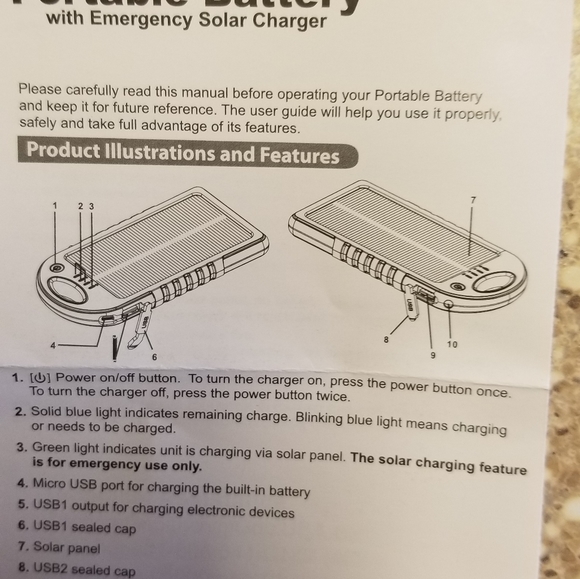 5000mAh Portable Battery - Picture 4 of 9